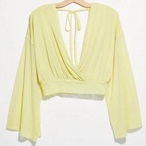 NWT Free People Willow Top in Juicy Pear